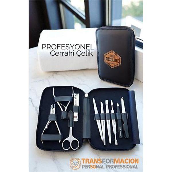 Modacar Manikür Pedikür Seti Profesyonel 304 Cerrahi Paslanmaz Çelik - Image 1