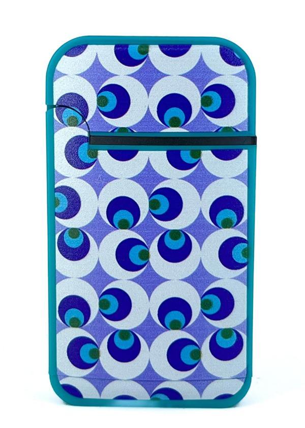 Zengaz Cool Tasarım Jet Alev Çakmak - Evil Eye Bead - Image 1