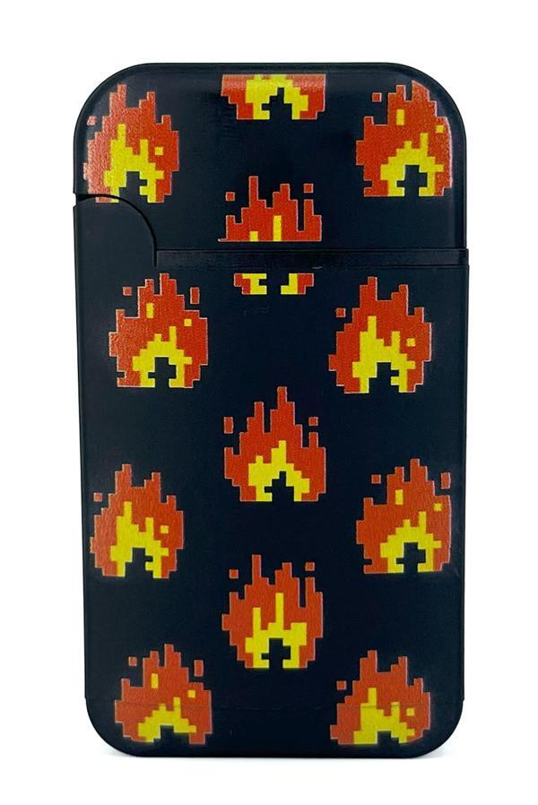 Zengaz Cool Tasarım Jet Alev Çakmak - 8 Bit Flame - Image 1