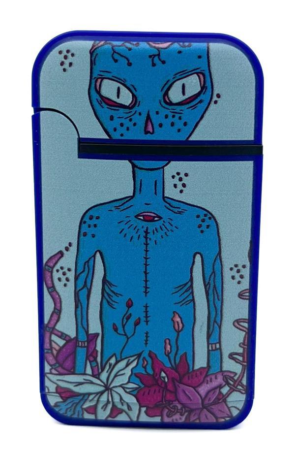 Zengaz Cool Tasarım Jet Alev Çakmak - Alien - Image 1