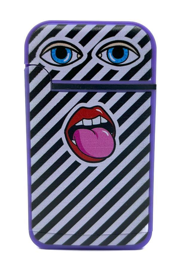 Zengaz Cool Tasarım Jet Alev Çakmak - Happy Mouth - Image 1