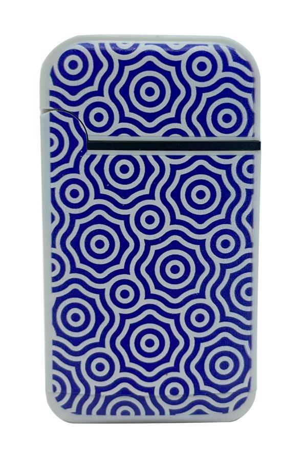 Zengaz Cool Tasarım Jet Alev Çakmak - Hypnotic Circular - Image 1