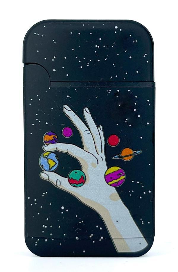 Zengaz Cool Tasarım Jet Alev Çakmak - Planets Orbiting - Image 1