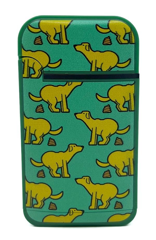 Zengaz Cool Tasarım Jet Alev Çakmak - Pooping Doggi - Image 1
