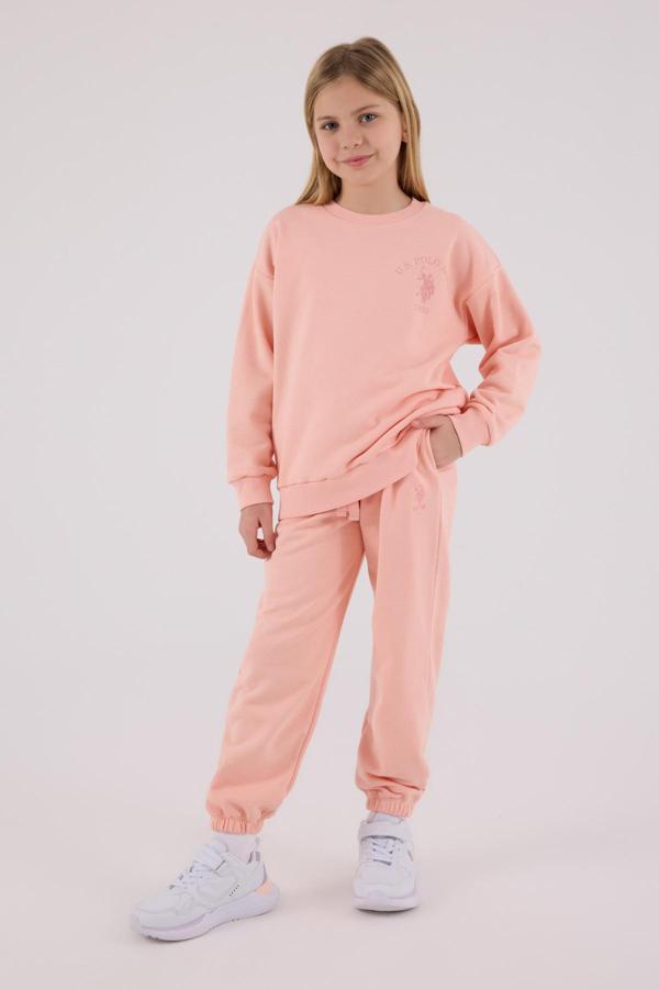 Lisanslı Kız Çocuk Alt Üst 2 Parça Eşofman Takımı US2310 - Image 1