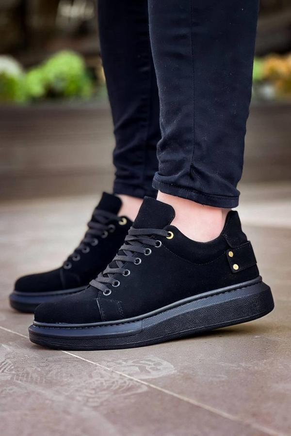 BİÇOMİ KB047  Kuback Kömür Süet Günlük Erkek  Ayakkabı - Image 1