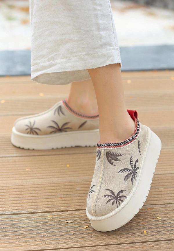 BİÇOMİ Mucy Bej Süet Bot - Image 1