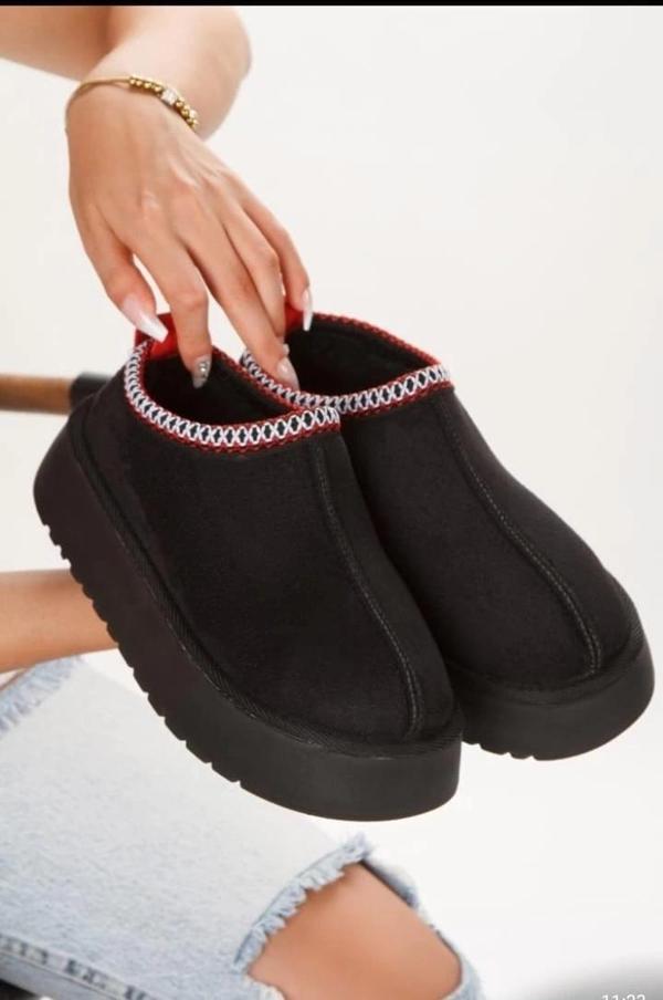 BİÇOMİ Foyk Siyah Süet Bot - Image 1