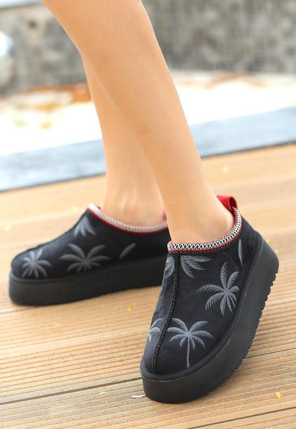 BİÇOMİ Mucy Siyah Süet Bot - Image 1