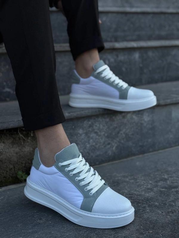 BİÇOMİ KB-X46 Kuback Beyaz Bebe Mavi Yüksek Beyaz Taban Günlük Spor Ayakkabı - Image 1