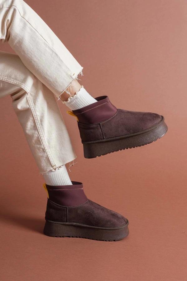 BİÇOMİ Cuen Kahverengi Süet Bot - Image 1