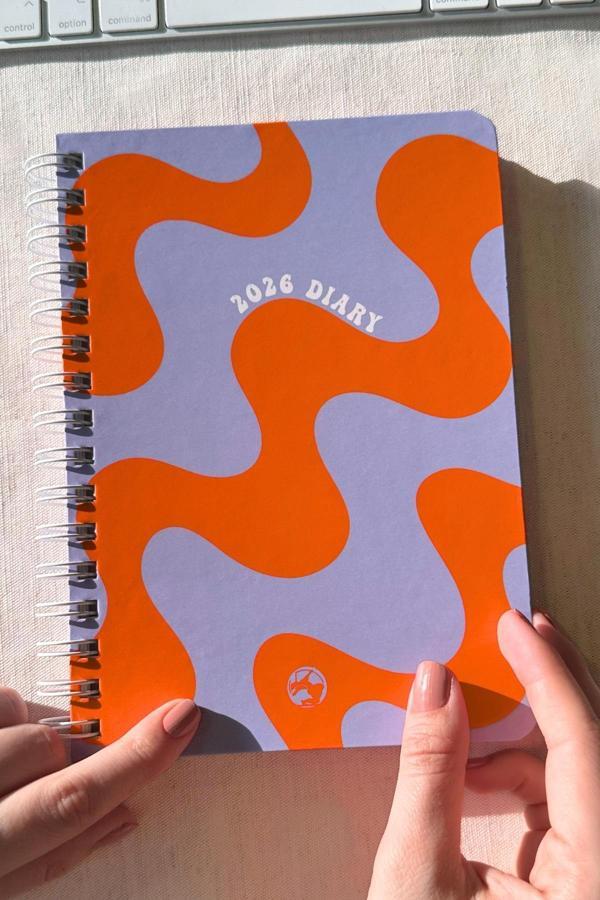 2026 Haftalık Ajanda Spiralli A5 12 Aylık Flow - Image 1