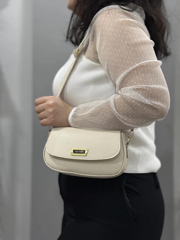 BİÇOMİ Krem cilt jessi çanta - Image 1