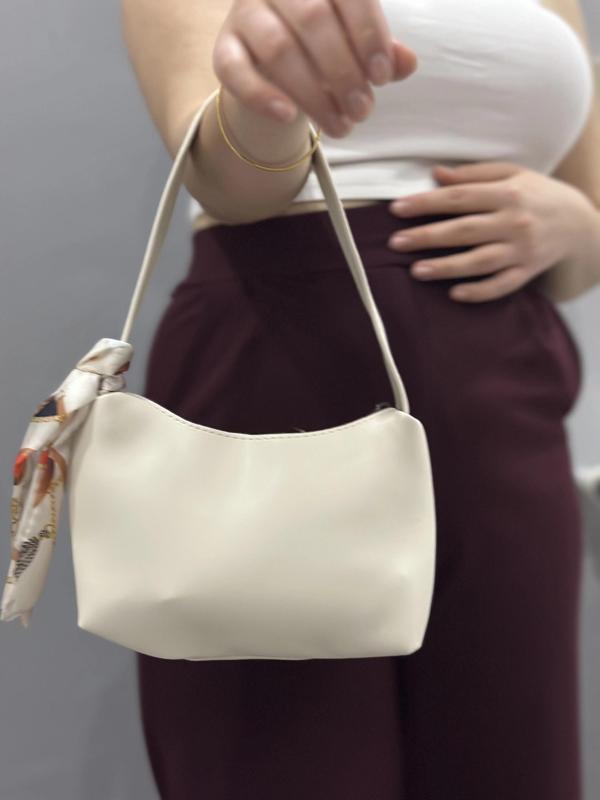 BİÇOMİ Riwan krem cilt çanta - Image 1