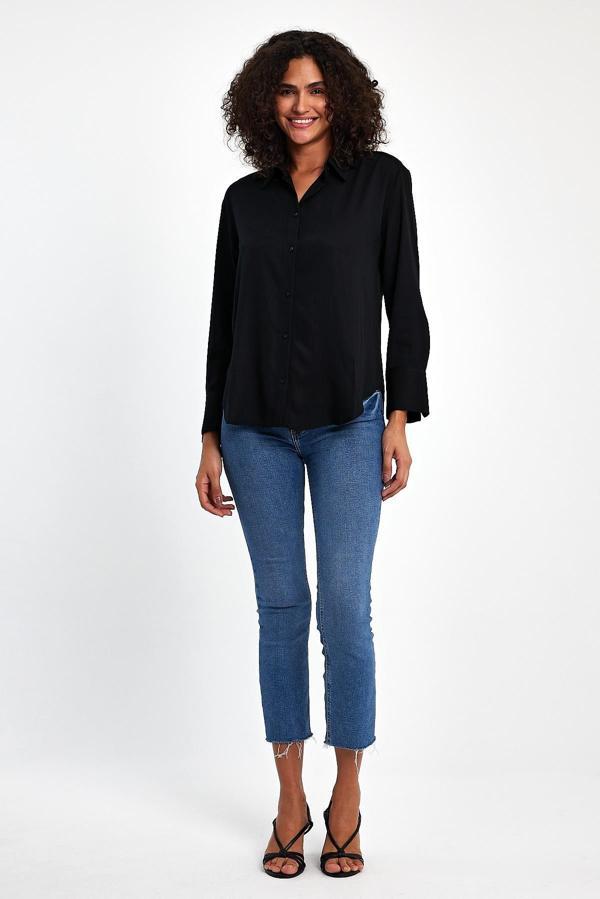 Viskon Saten Gömlek - Image 1