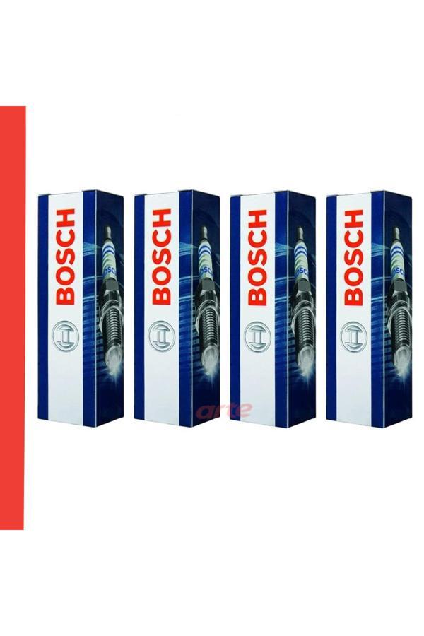 Bosch Opel Corsa B 1.2 / 1.4 (1993-2000) Uyumlu | Iridyum Buji Takımı | 4 Adet | - Image 1