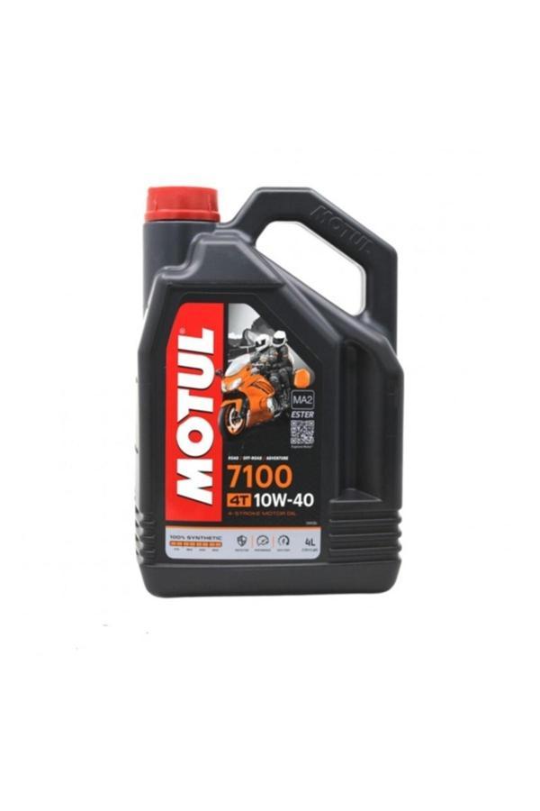 Motul 7100 10W40 4T 4 Litre Motosiklet Yağ (Yeni Tarih) - Image 1