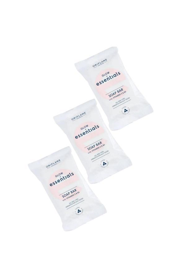 Oriflame Glow Essentials E & B3 Vitaminli Sabun 3 Adet 43909 - Image 1