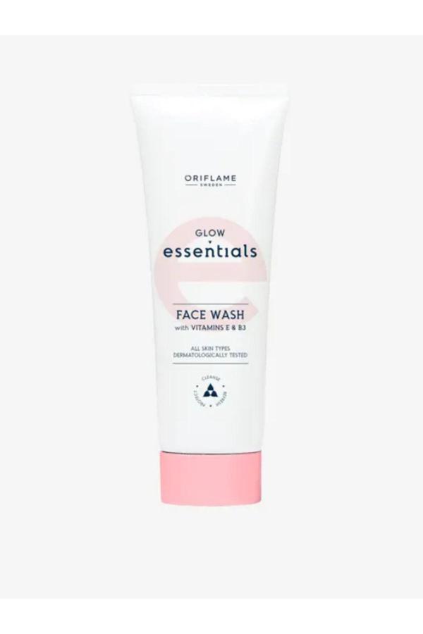 Oriflame Glow Essentials E Ve B3 Vitaminli Yüz Yıkama Köpüğü 125ml 43908 - Image 1