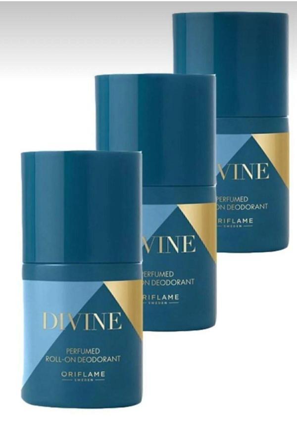 Oriflame Divine Parfümlü Roll-on Deodorant 3 Adet - Image 1