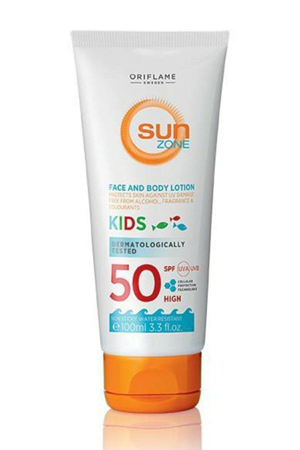 Oriflame Sun Zone Çocuklar Için Spf 50 Yüksek Korumalı Yüz Ve Vücut Güneş Losyonu 100 Ml - Image 1