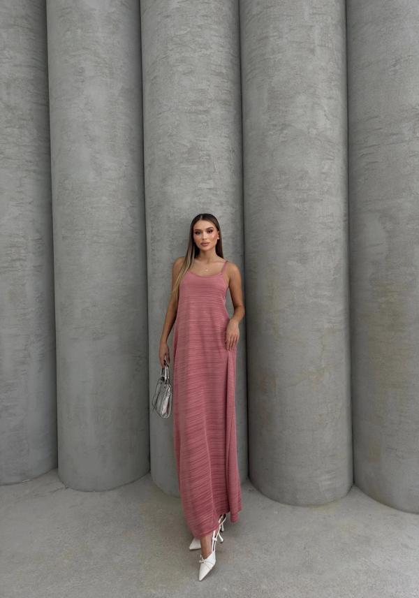 BİÇOMİ Piliseli uzun elbise - Image 1