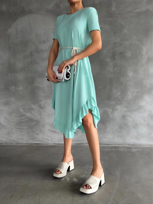 BİÇOMİ Kuşaklı elbise - Image 1