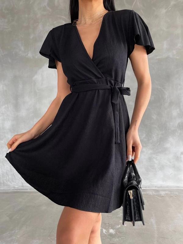 BİÇOMİ Bürümcük mini boy elbise - Image 1