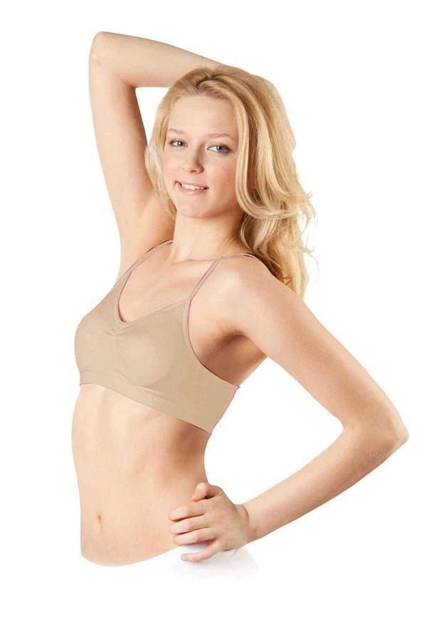 biçomi Elite Life Kadın İp Askılı Destekli Büstiyer Ten Sütyen 770 - Image 1