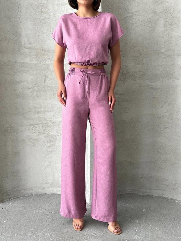 BİÇOMİ Bluz pantolon takım s255057 - Image 1