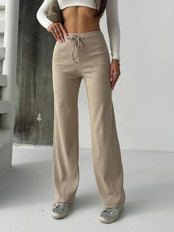 BİÇOMİ Fit comfort bej salaş pantolon A6011 - Image 1