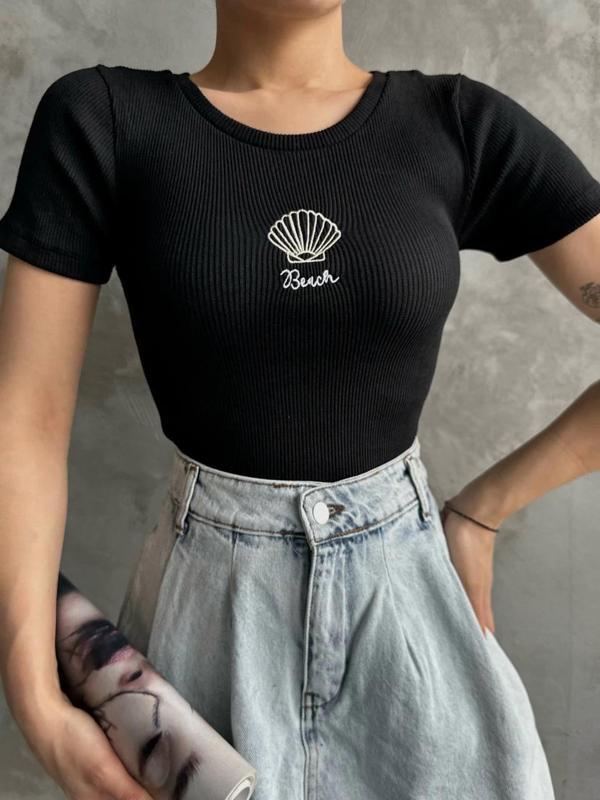 BİÇOMİ Bac nakışlı bluz - Image 1