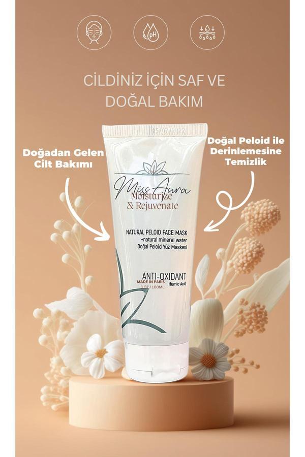 Miss Aura 24K Altın Parçacıklı Hyaluronik Asit Serum Kırışıklık Karşıtı Kolajen Bakımı 30Ml - Image 1