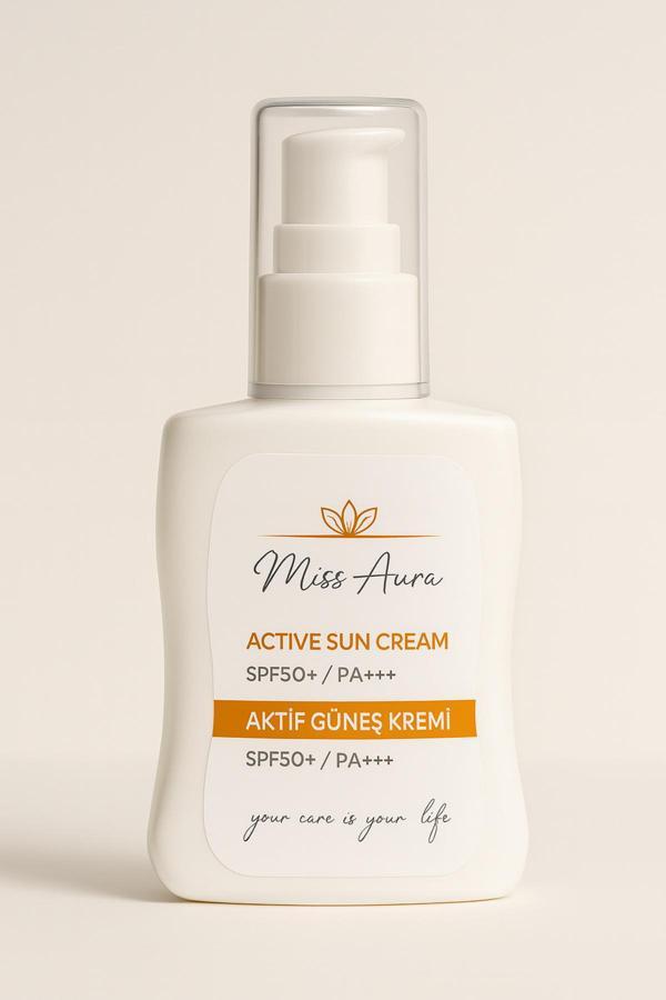 Miss Aura Tüm Saç Tipleri İçin Günlük Şampuan – Termal Su Ve Humik Asit 300 Ml - Image 1