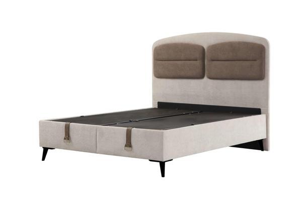 Retro Baza Başlık - Siyah Ayak-Coco03 -Yastık Coco11 140x200 - Image 1