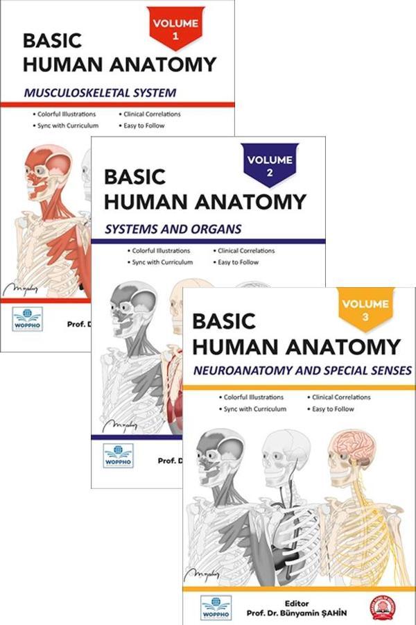 Basic Human Anatomy SET 3LÜ - Ankara Nobel Tıp - Image 1