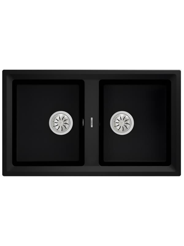 Teka Stone 90 B-TG 2B Siyah Granit Eviye - Image 1