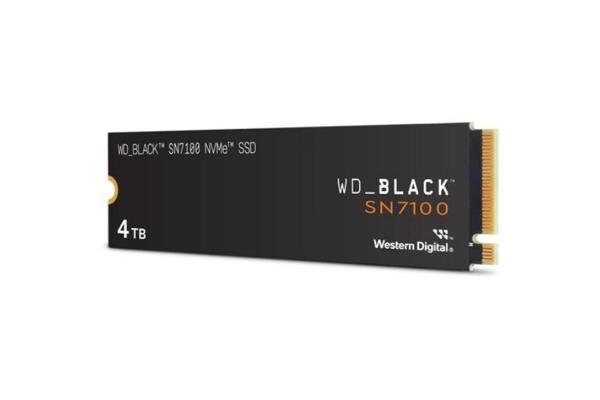 WD BLACK SN7100 4TB WDS400T4X0E 7000/6700MB/s PCIe Gen4 M.2 2280 NVMe SSD - Image 1