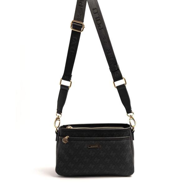 Silver & Polo Kadın Çapraz Çanta 1184-46576 SILVER POLO ÇAPRAZ BAYAN ÇANTASI M178 SİYAH-MAT SİYAH - Image 1