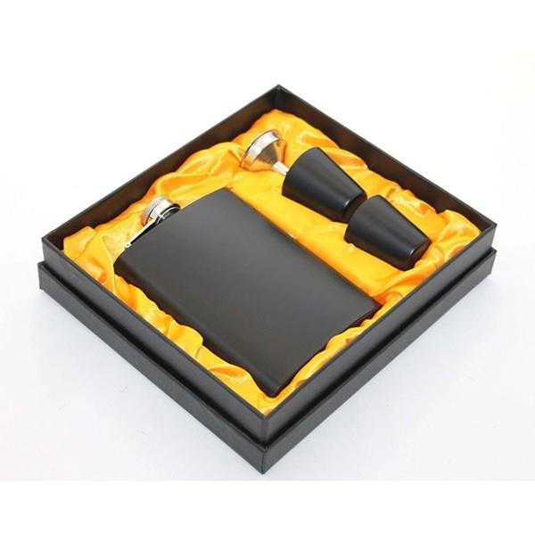 Paslanmaz Çelik 2 Shot Bardaklı Matara Seti - Image 1