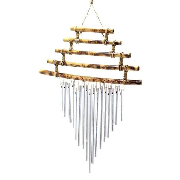 Bambu 5 Katlı Metal Rüzgar Çanı - Image 1