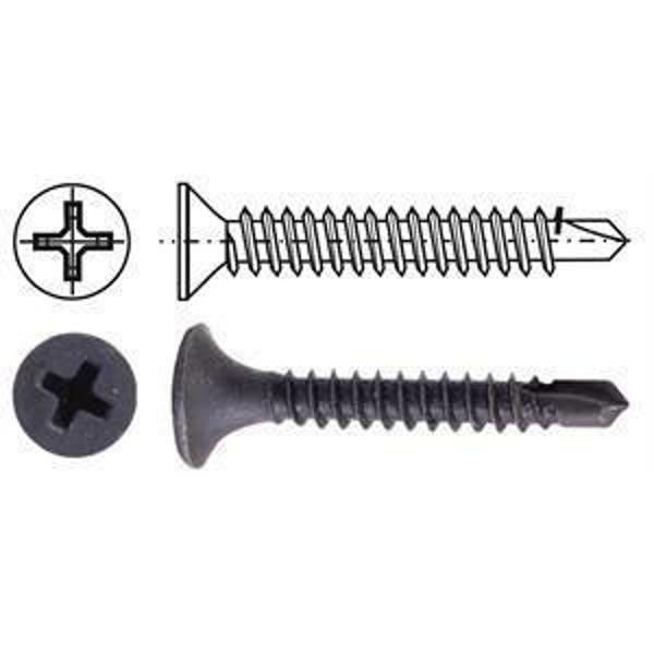 Meridyen 3,5x45 Matkap Uçlu Alçıpan Vidası 500 Adet - Image 1