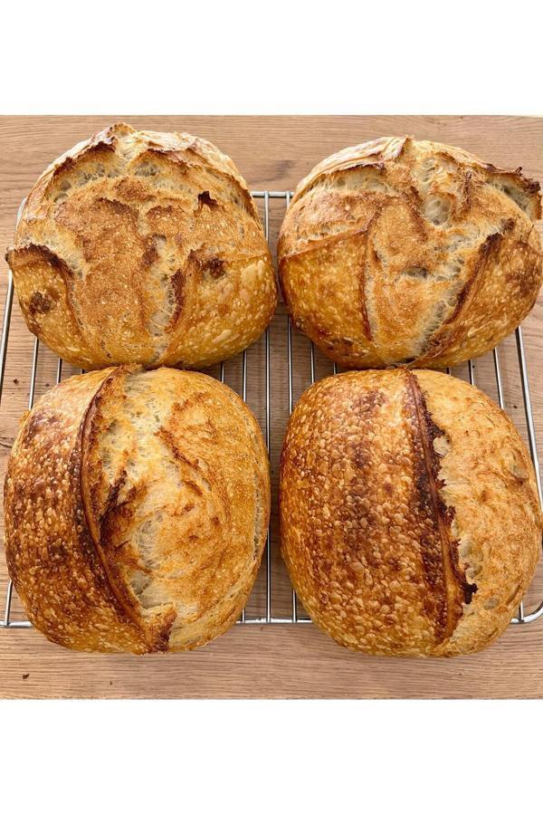 Yöresel Tat 2 Ekşi Maya Köy Ekmeği ve 2 Cevizli Ekmek - Image 1