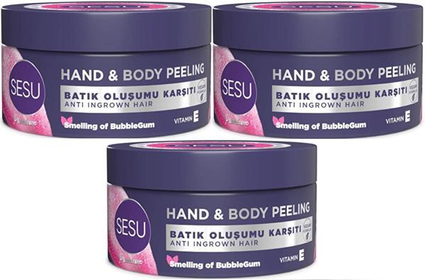 Sesu Vücut Peelingi 250ML (Hand & Body Peelıbg) (3 Lü Set) - Image 1