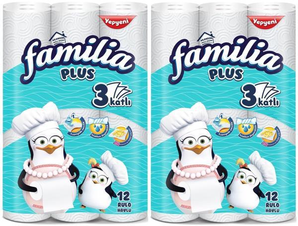 Familia Kağıt Havlu Plus 24 Lü Pk (3 Katlı) (2PK*12) - Image 1