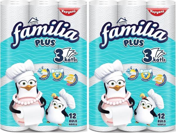 Familia Kağıt Havlu Plus 24 Lü Pk (3 Katlı) (2PK*12) - Image 1