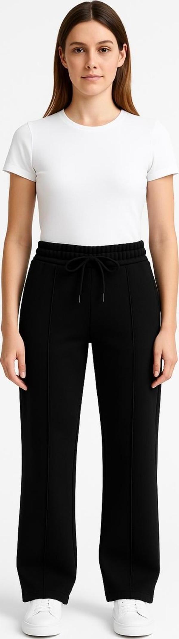 Kadın Siyah Eşofman Pantolon-P3045 - Image 1