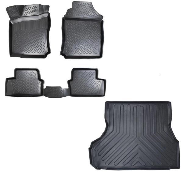 Rizline Opel Vectra B 1995-2002 Yılları Arası Uyumlu 3D Havuzlu Paspas + Bagaj Havuzu Set - Image 1