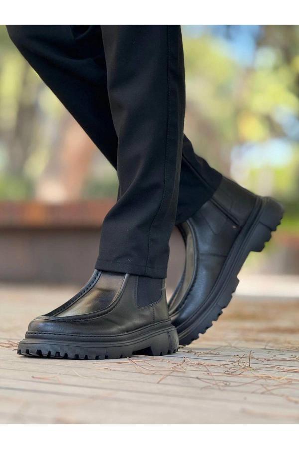 CH2433 - FRT Erkek Bot SIYAH - Image 1