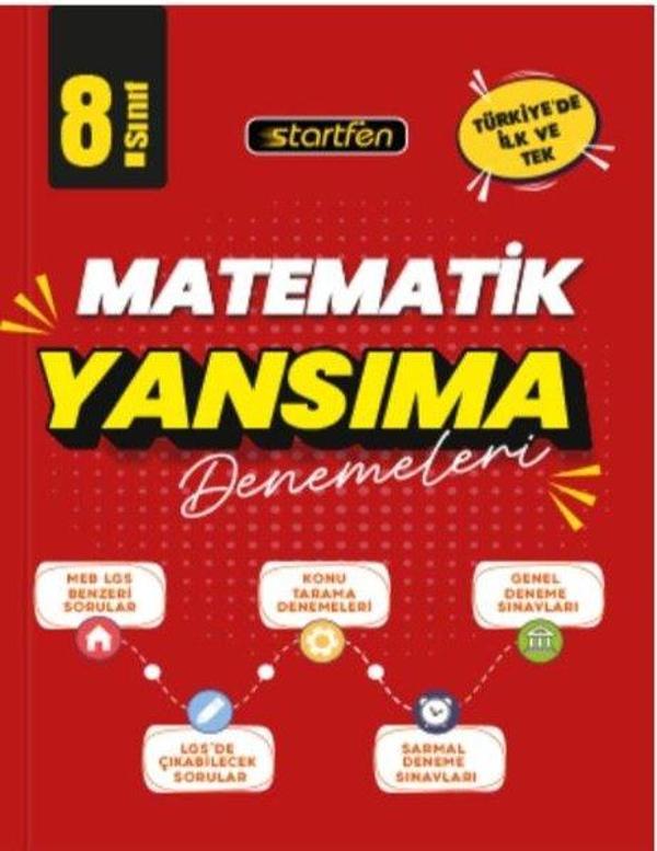 8. Sınıf Matematik Yansıma Denemeleri - Startfen Yayınları - Image 1